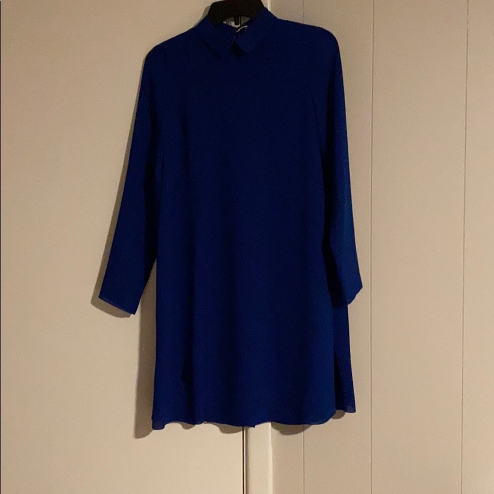 Royal blue COS dress